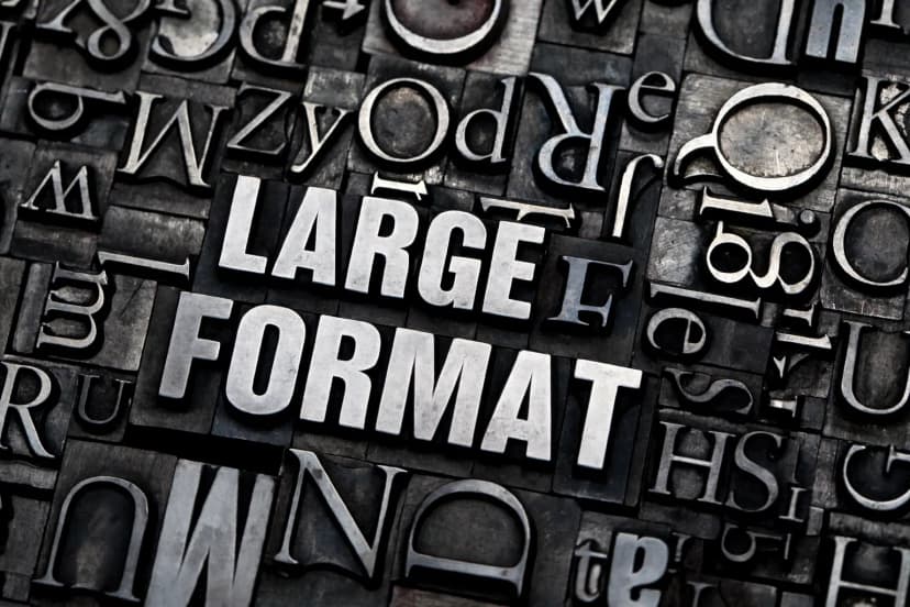 Large Format Placeholder