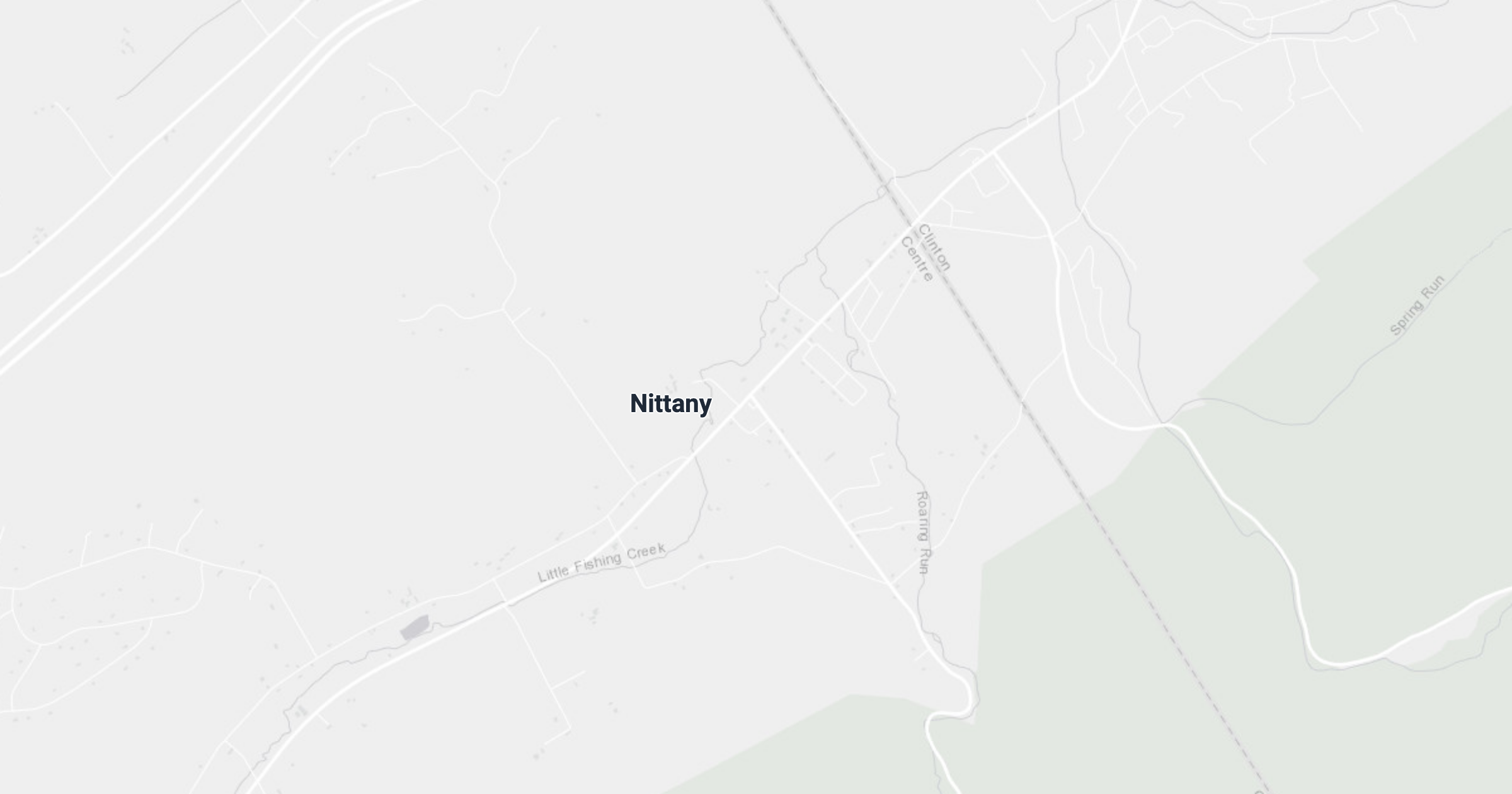 Map of Nittany, PA