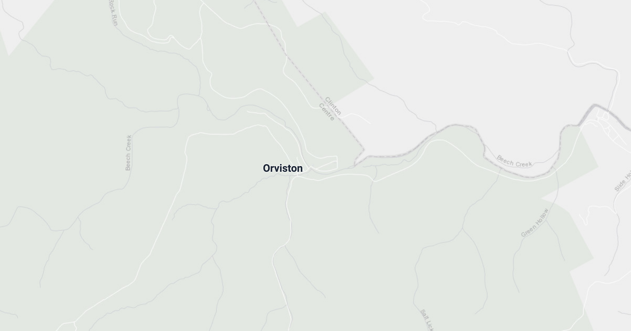 Map of Orviston, PA